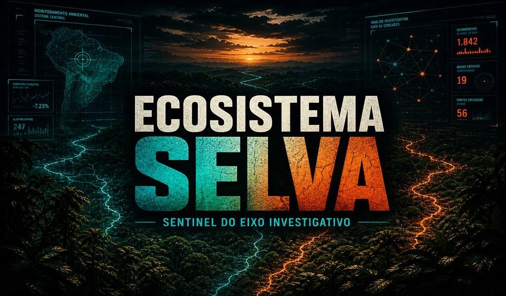 Screenshot do site Ecossistema SELVA • Dossiê Estratégico