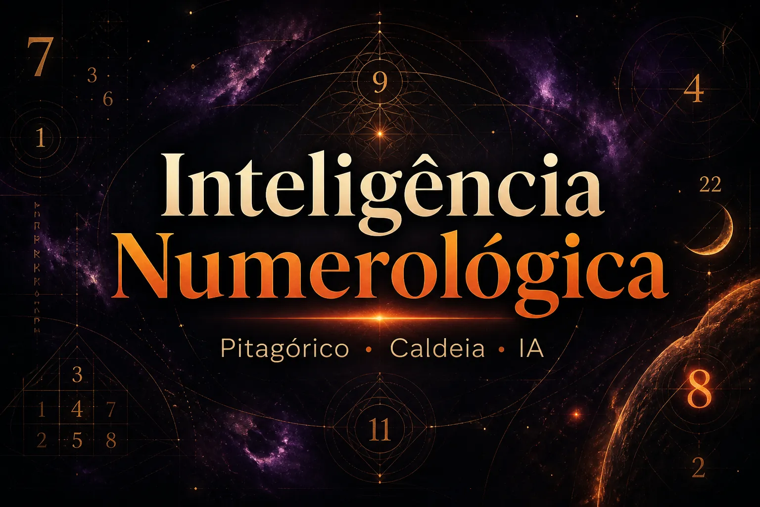 Screenshot do site Inteligência Numerológica